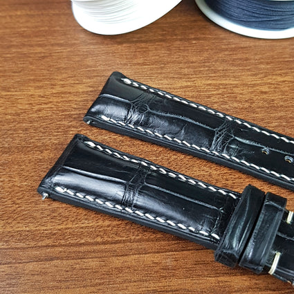 ALLIGATOR LEATHER WATCH STRAP