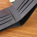 Custom Black Genuine Alligator Leather Mens Wallets - PVMH Leather