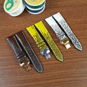 Custom Genuine Lizard Leather Watch Strap - PVMH Leather