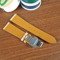 Custom Genuine Tan Stingray Leather Watch Strap - PVMH Leather