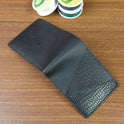 Custom Luxury Black Genuine Leather Mens Wallet - PVMH Leather