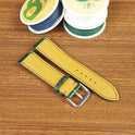 Green Genuine Ostrich Leather Watch Straps - PVMH Leather