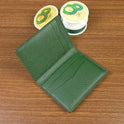 Handmade Green Genuine Alligator Leather Card Holder - PVMH Leather