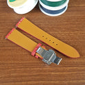 Red Stingray Leather Watch Straps - PVMH Leather